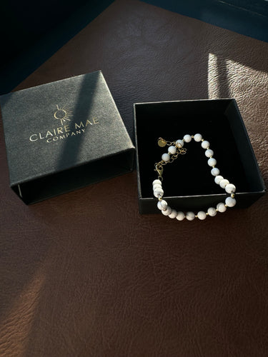 Keeping Your White Howlite Jewelry Pristine Near Water